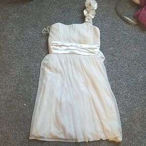 Bridal ivory cocktail dress